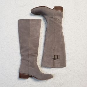 Steve Madden suede knee high boots